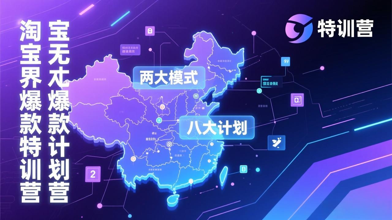 （17226期）淘宝无界爆款训练营：2026年1月杭州线下高端集训课，3天构建两大模式八大计划体系-齐力副业