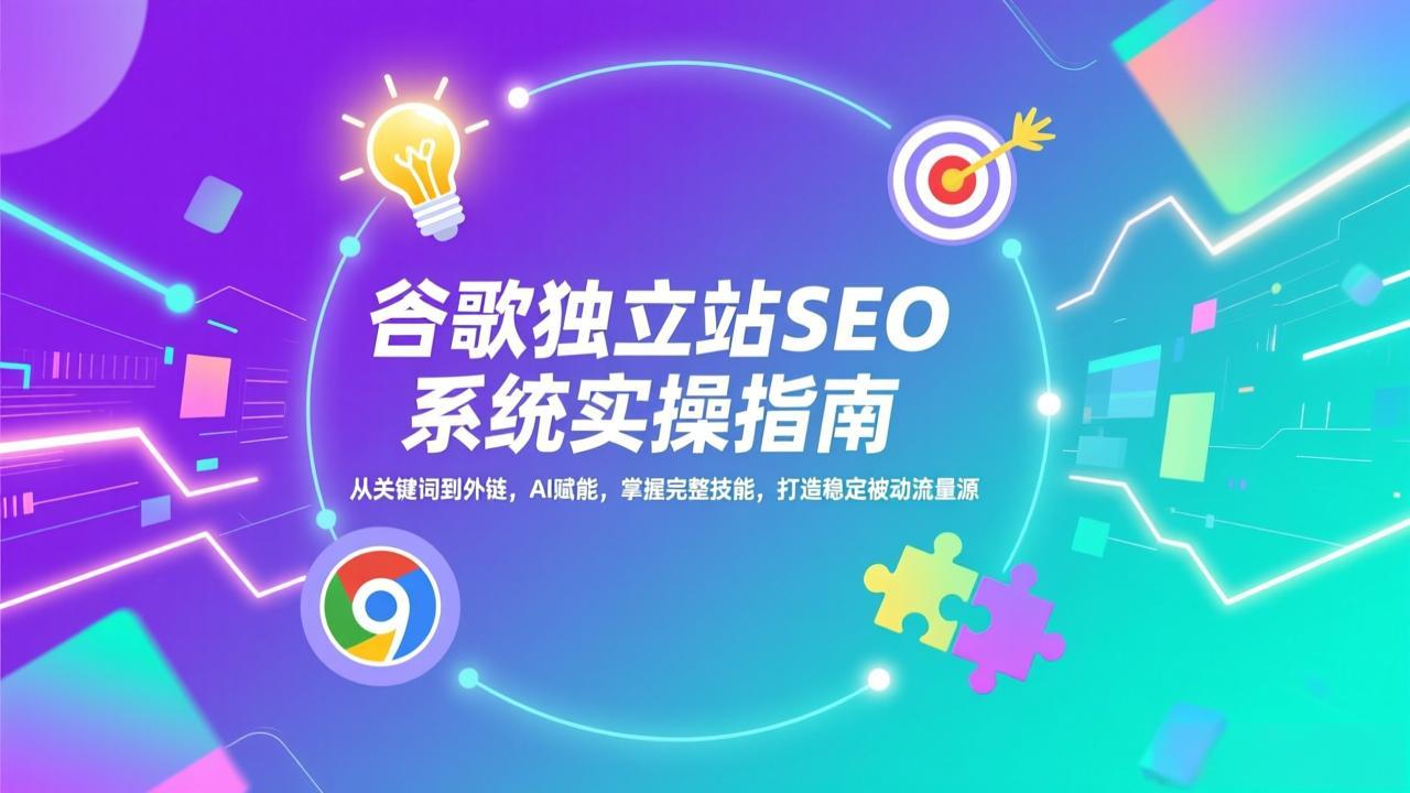(17263期)谷歌独立站SEO系统实操(更新):从关键词到外链,AI赋能,掌握完整技能,打造稳定被动流量源插图 (17263期)谷歌独立站SEO系统实操(更新):从关键词到外链,AI赋能,掌握完整技能,打造稳定被动流量源插图