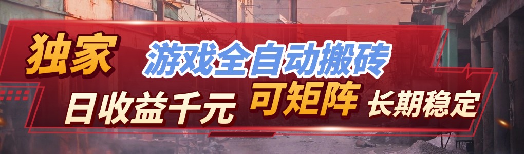 （17791期）全自动游戏挂机，日入千元，长期稳定的副业项目，越做越赚！-齐力副业