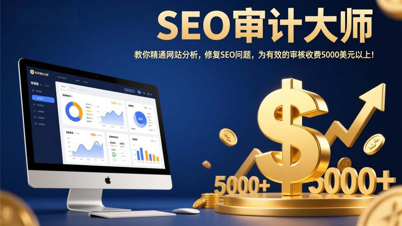 （17475期）SEO审计大师：教你精通网站分析，修复SEO问题，为有效的审核收费5000美元以上！-齐力副业