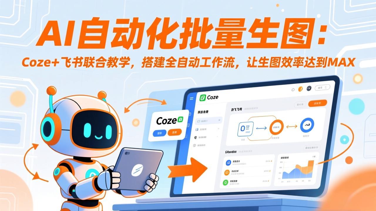 （17575期）AI自动化批量生图：Coze+飞书联合教学，搭建全自动工作流，让生图效率达到MAX-齐力副业