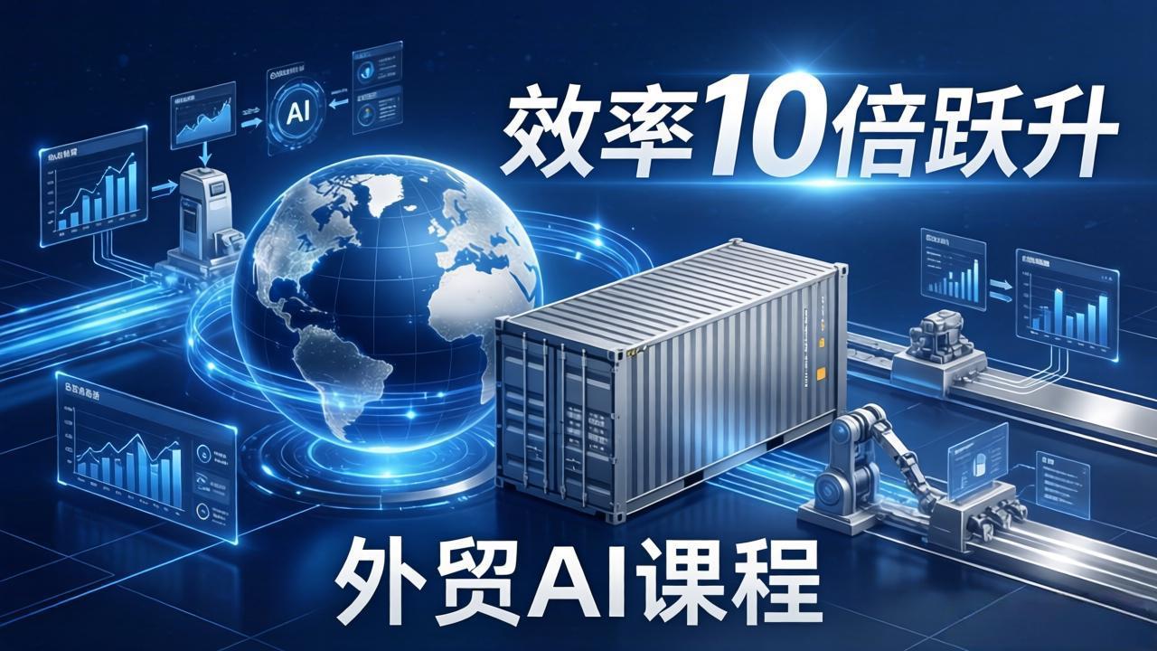 （17595期）外贸人AI破局课：从零部署n8n搭建数字员工，让AI自动执行复杂工作流，效率10倍跃升-齐力副业