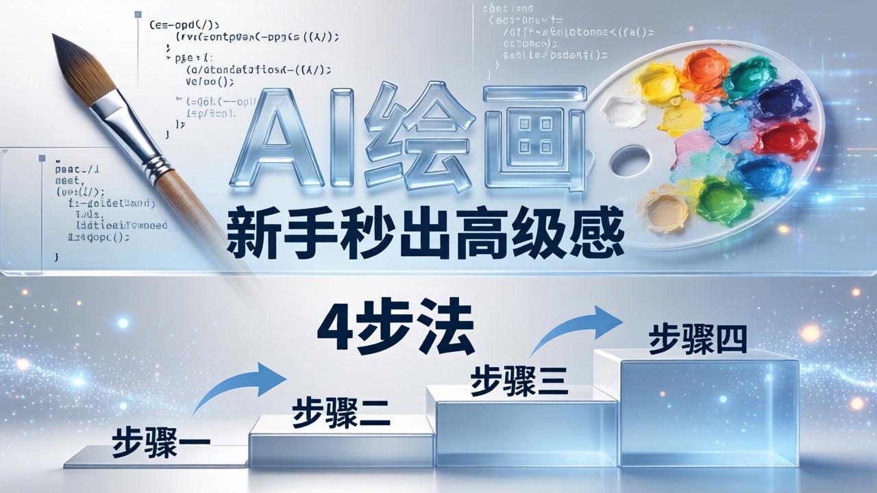 （18225期）AI绘画入门别再硬磕了！即梦4步法：万能提示词公式+BRTR框架，新手秒出高级感-齐力副业