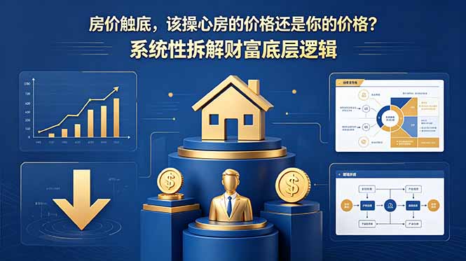 (18602期)付费文章:房价触底,该操心房的价格还是你的价格?系统性拆解财富底层逻辑-齐力副业