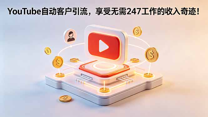 (18658期)YouTube 自动客户引流,享受无需 247 工作的收入奇迹!【原创双语字幕】-齐力副业
