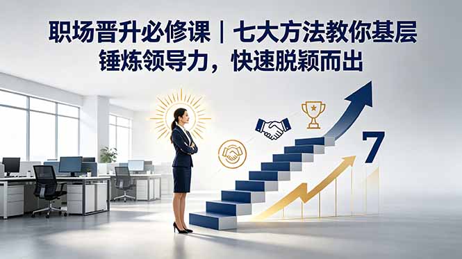 (18629期)付费文章:职场晋升必修课|七大方法教你基层锤炼领导力,快速脱颖而出-齐力副业