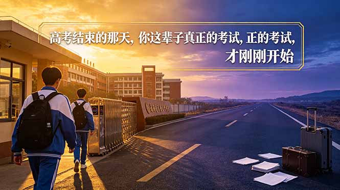 (18968期)付费文章:高考结束的那天,你这辈子真正的考试,才刚刚开始-齐力副业