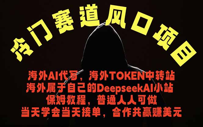 (18714期)冷门赛道风口项目 海外AI代写!0成本运作完全免费!当天注册当天接单,接单接到手抽筋,无脑...-齐力副业