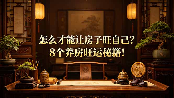 （19023期）付费文章：怎么才能让房子旺自己？8个养房旺运秘籍！-齐力副业