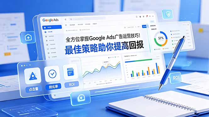 （19063期）全方位掌握 Google Ads 广告运营技巧！最佳策略助你提高回报【原创双语字幕】-齐力副业