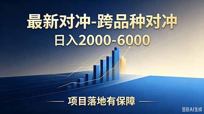 (18843期)跨品种对冲震撼首发!日收益2000-6000+,项目绿色长久,安全稳健,合规靠谱,可批量放大-齐力副业