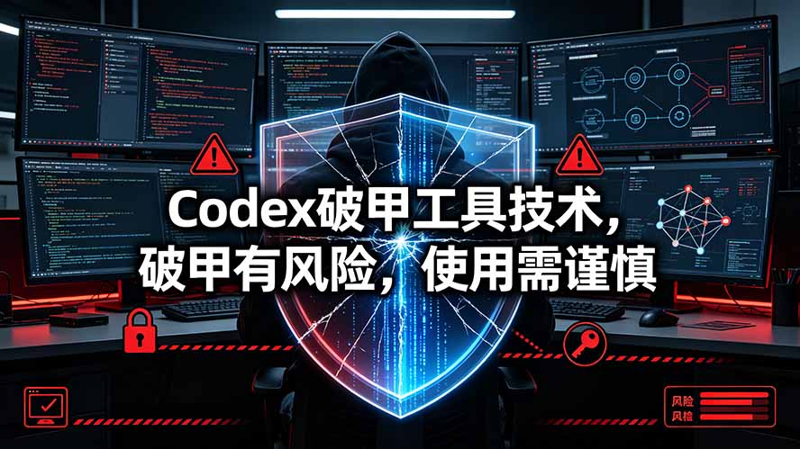 (19533期)Codex破甲工具技术,破甲有风险,使用需谨慎-齐力副业