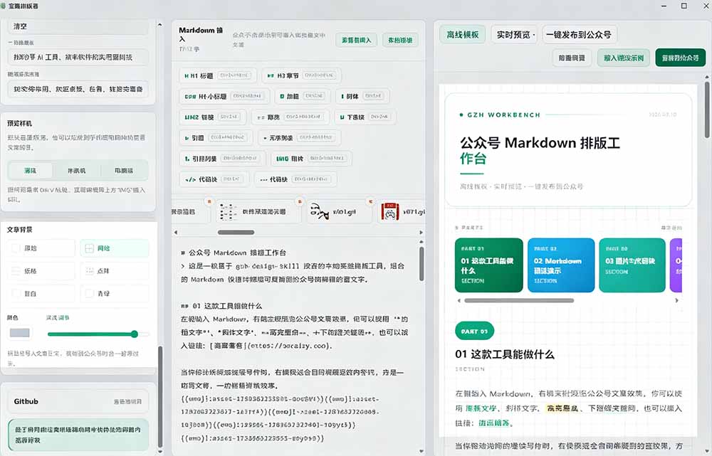 （19565期）Github开源免费，目前最满意的公众号排版工具！支持实时预览，排版超美观且带表情包管理功能插图9