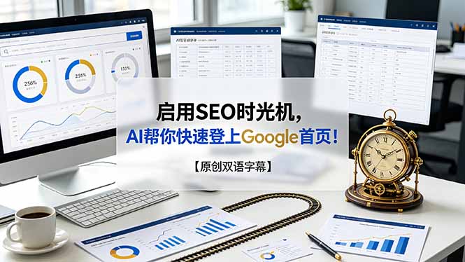 (19162期)启用SEO时光机,AI帮你快速登上Google首页!【原创双语字幕】-齐力副业