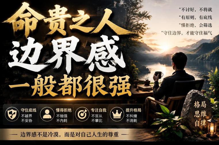 （19588期）付费文章：命贵之人，边界感一般都很强，从五大维度拆解建立强边界的实操方法-齐力副业