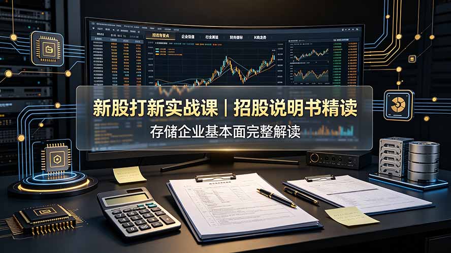 （19255期）付费文章：新股打新实战课｜招股说明书精读，存储企业基本面完整解读-齐力副业
