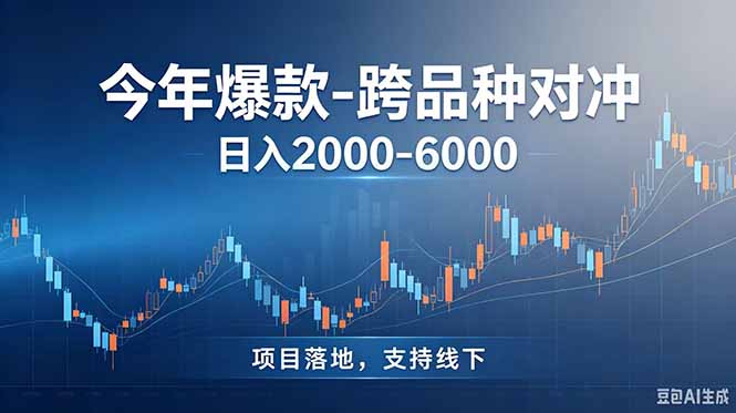 (19143期)跨品种最新对冲震撼首发!日收益2000-6000+,项目绿色长久,安全稳健,合规靠谱,可批量放大-齐力副业