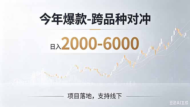 (19150期)2026创业新风口—跨品种对冲震撼首发!日收益2000-6000+,项目绿色长久,安全稳健-齐力副业