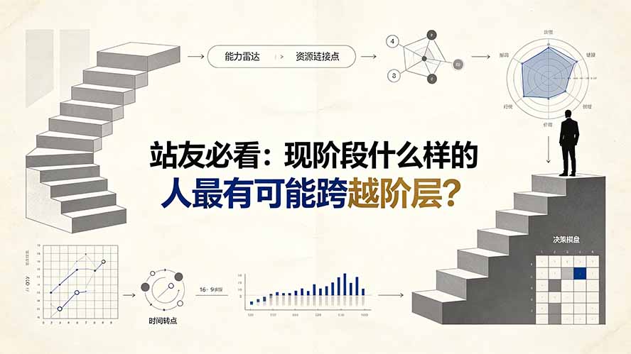 (19475期)付费文章:站友必看:现阶段什么样的人最有可能跨越阶层?-齐力副业