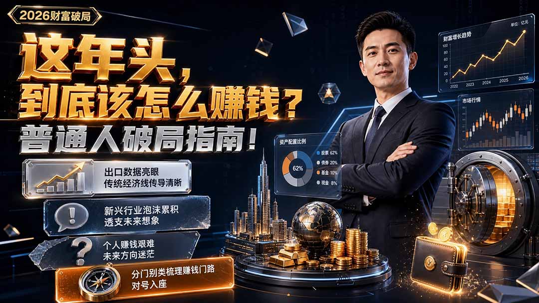 (19660期)付费文章:这年头,到底该怎么赚钱?普通人破局指南!插图1 (19660期)付费文章:这年头,到底该怎么赚钱?普通人破局指南!插图1